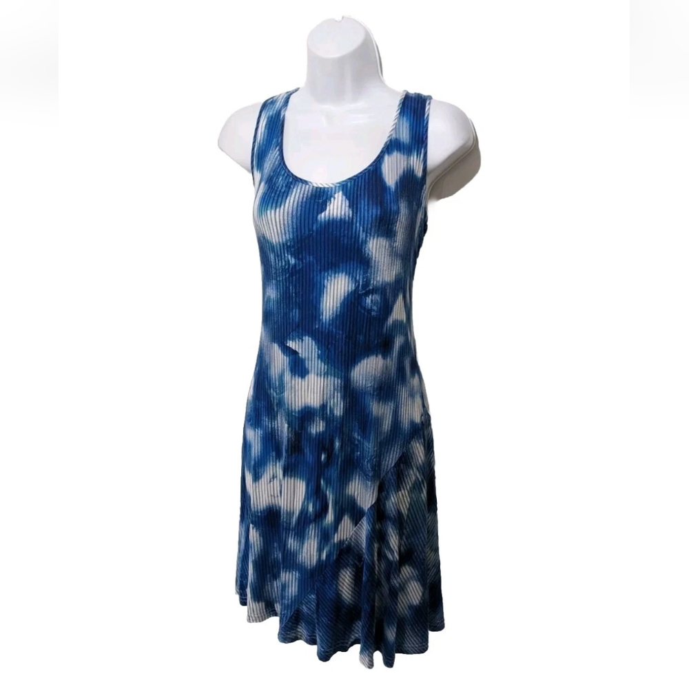 NWT Calvin Klein Sleeveless Print Dress 10 Sundress Summer Casual #drs3.4